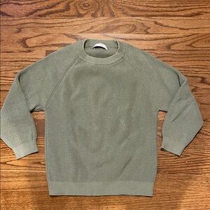 Boys Zara olive sweater